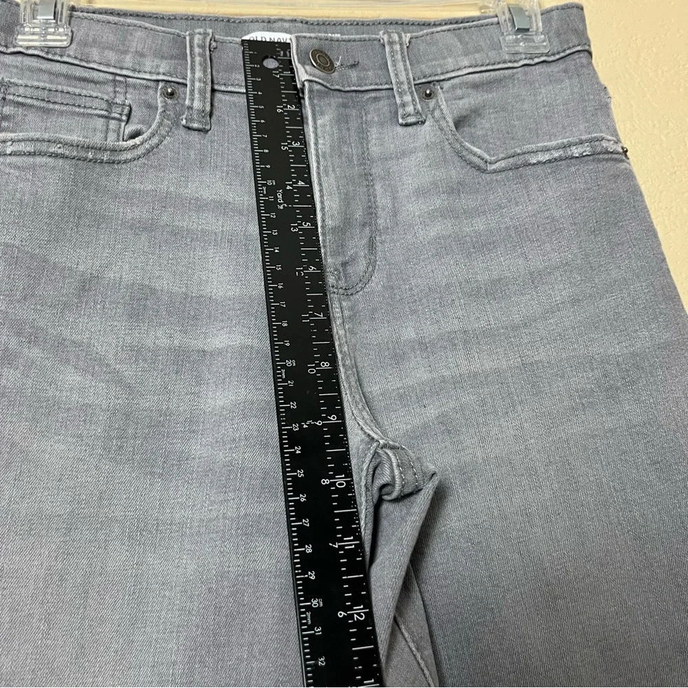 Old navy boy karate slim built-in flex straight‎ gray jeans size 14